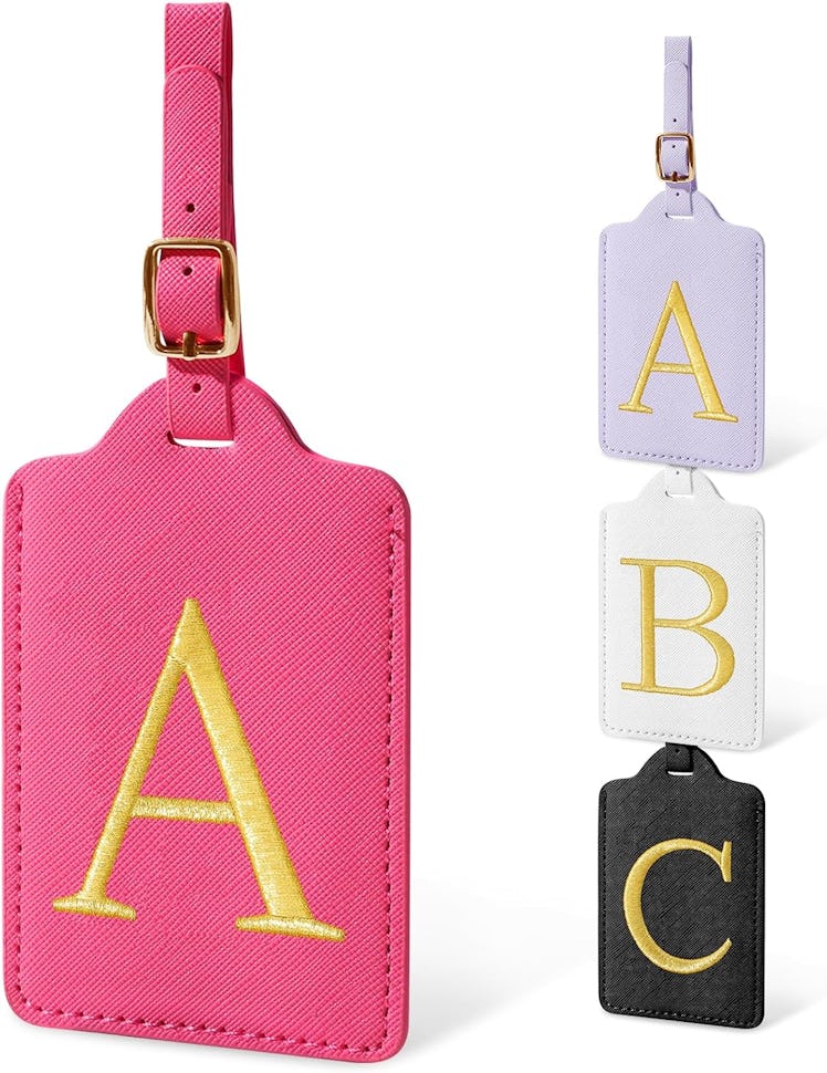 Iqimott Customizable Initial Luggage Tag