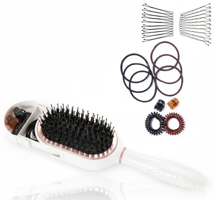 PAK Storage Hairbrush and Hair Ties (20-Pack)
