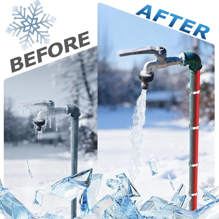 eloDeer Electric Heating Cable for Water Pipes (18 Feet) 