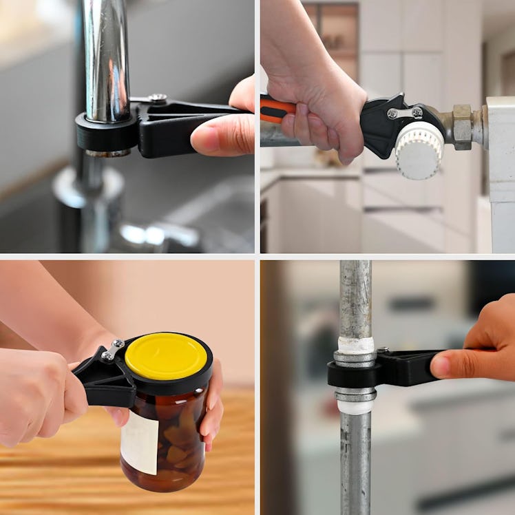 Supuse Rubber Strap Wrench Set (2 Pieces)