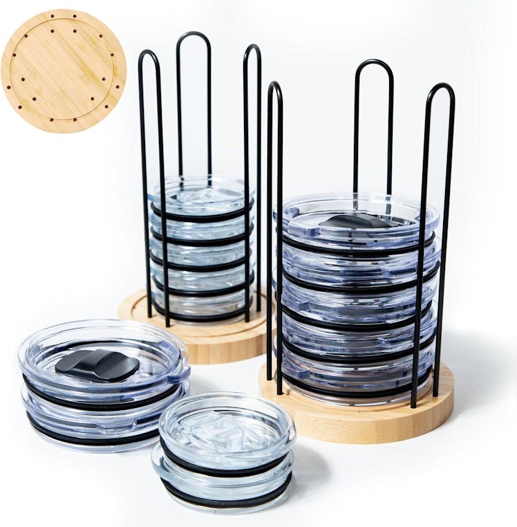 TelKeen Tumbler Lid Organizer (2-Pack)