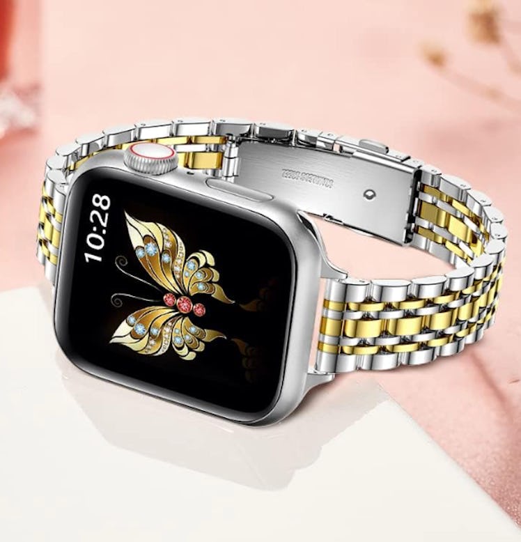 MioHHR Metal Apple Watch Band 