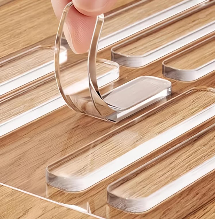 ZOMPAGO Clear Cabinet Door Bumpers (50 Pieces)