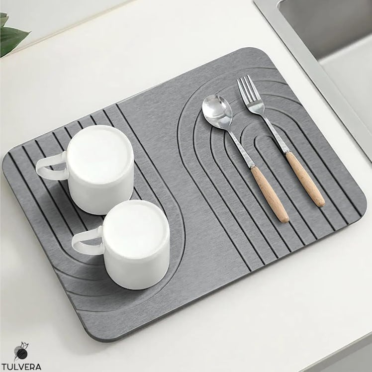 Tulvera Stone Dish Drying Mat