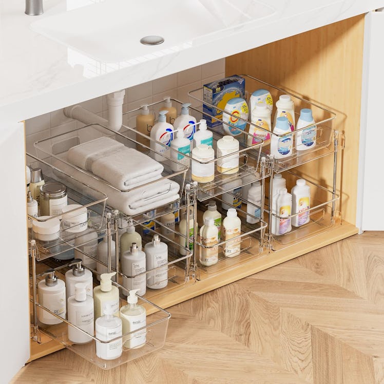 Vtopmart Under-Sink Organizers (4-Pack)