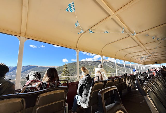 The Leadville Railroad, in the old mining town of Leadville, Colorado, offers scenic train rides up ...