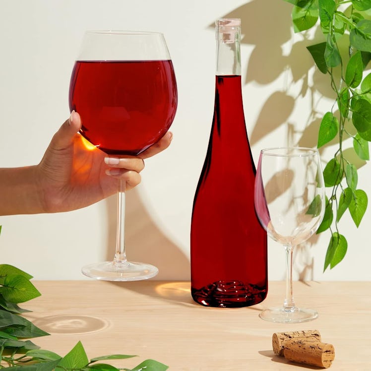 Juvale Oversized Giant Wine Glass with Stem