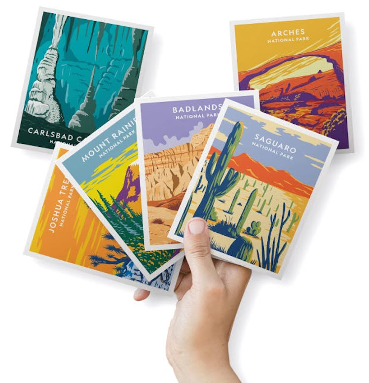 Twigs Paper - Assorted Art National Parks Greeting Cards