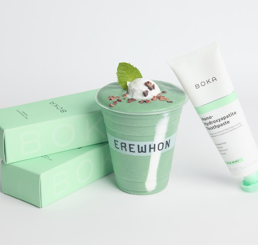 I tried Boka's toothpaste-inspired Erewhon smoothie.