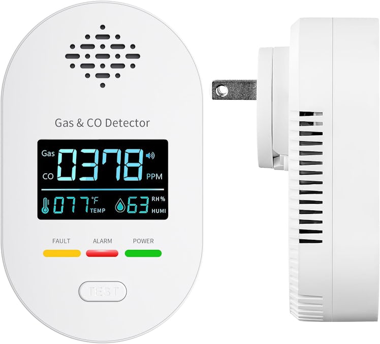 Nsrrye Plug-In CO2 and Natural Gas Detector