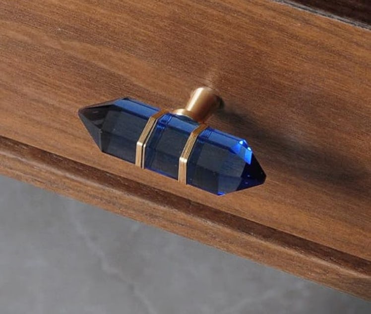 JEREVER Hexagonal Crystal Knobs (4-Pack)