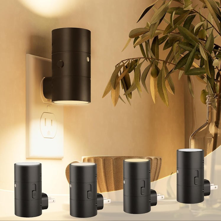 NIORSUN Plug-In Night Lights (4-Pack)