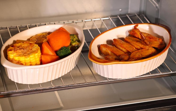 LEETOYI Porcelain Baking Dishes (2 Pieces)