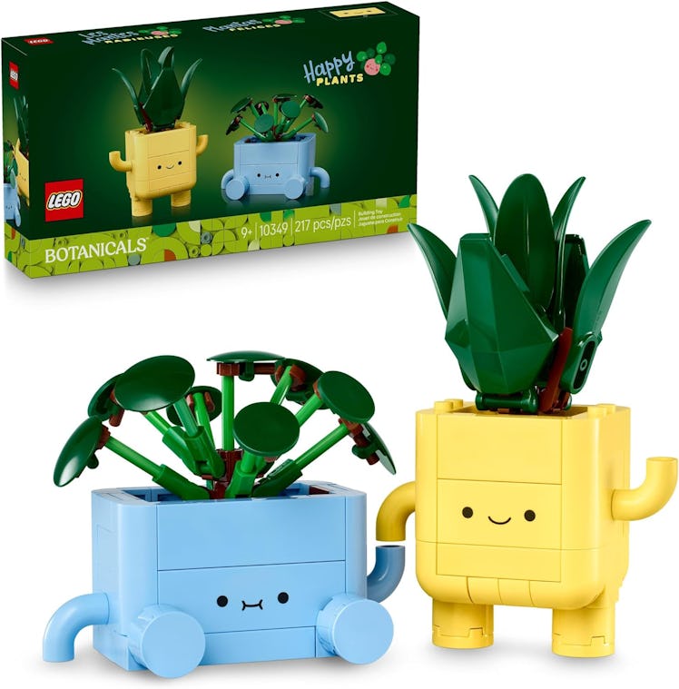 LEGO Botanicals Happy Plants Building Toys (217 Pieces)