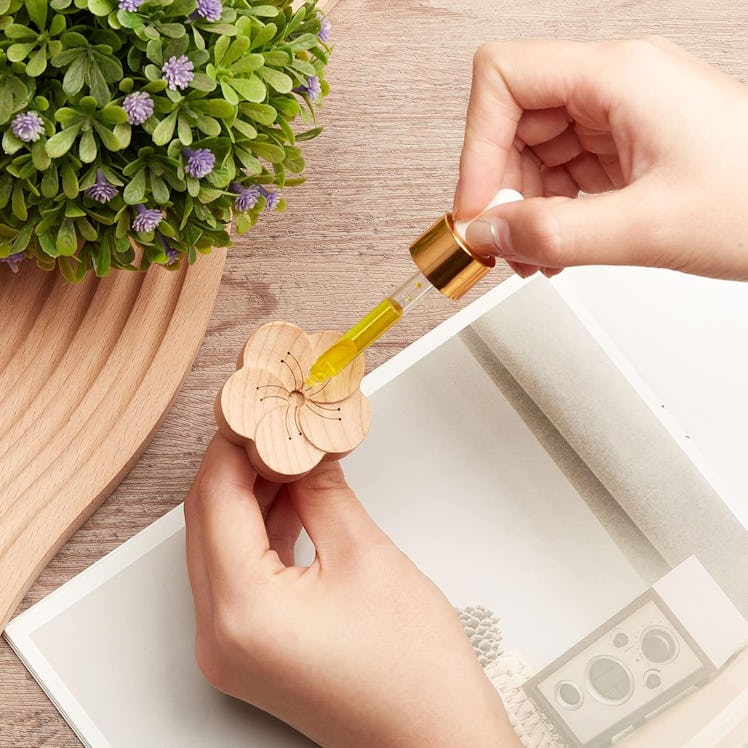 Zubebe Aroma Wood Essential Oil Diffuser (4-Pack)