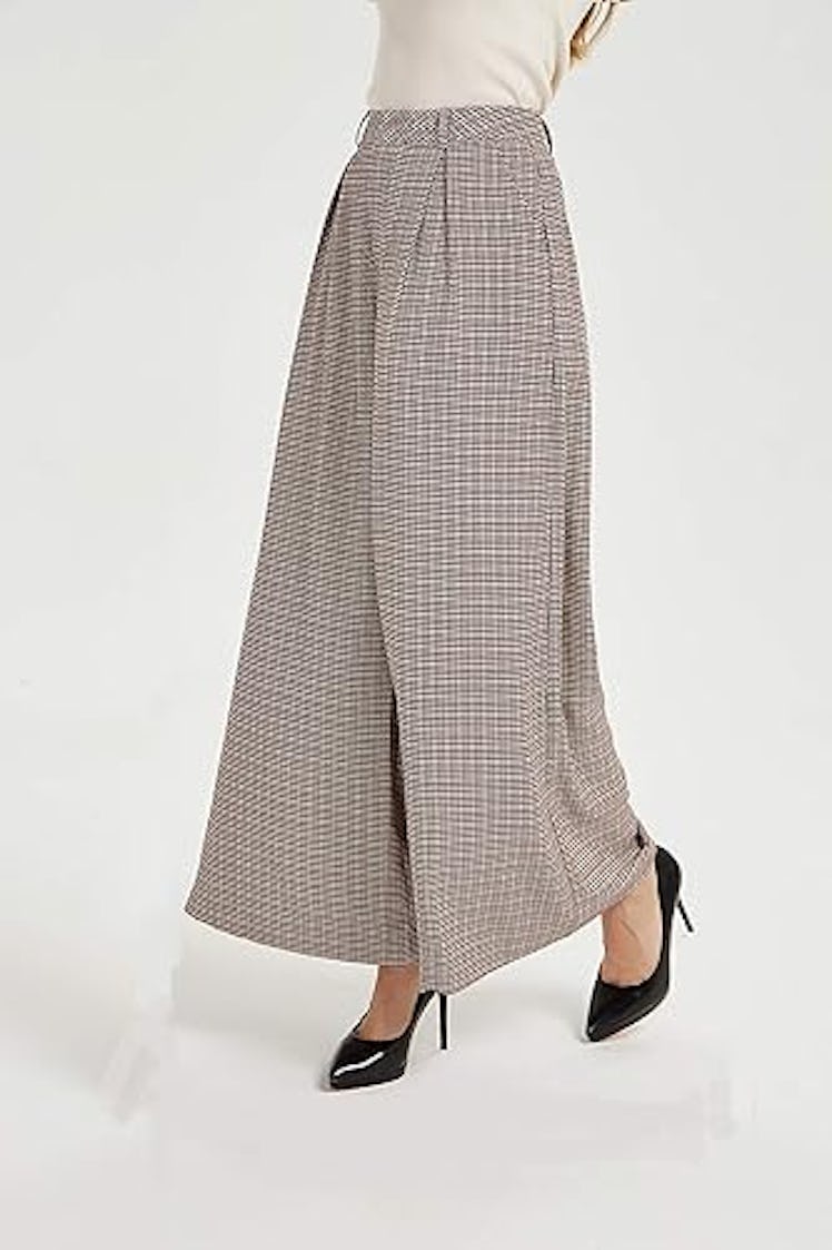 Tronjori High Waist Palazzo Trousers
