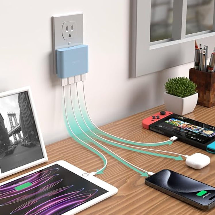 iHome 4-Port Wall Charger