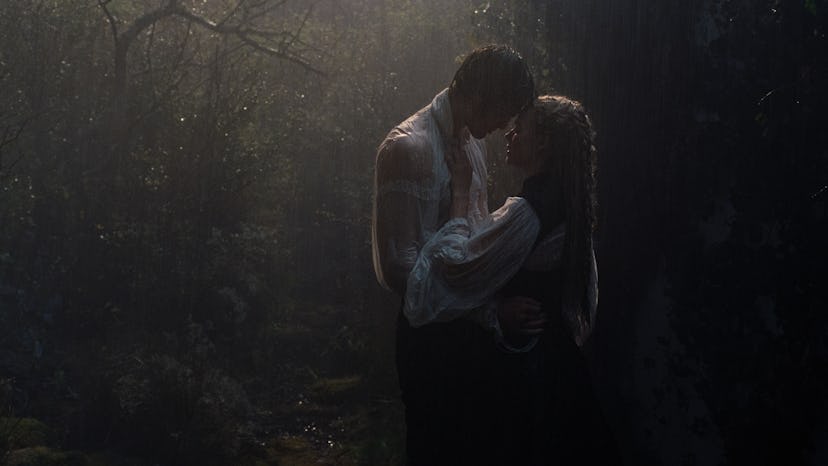 Jacob Elordi and Margot Robbie in 'Wuthering Heights'