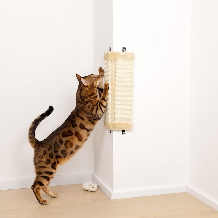 Navaris Corner Wall Cat Scratcher (2-Pack)