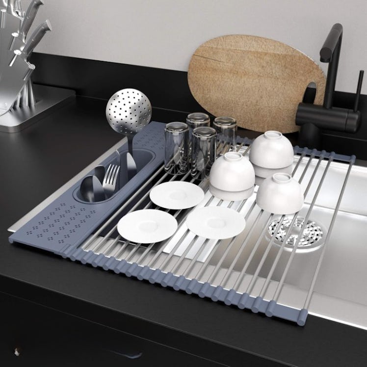 LEMIKKLE Roll-Up Dish Drying Rack