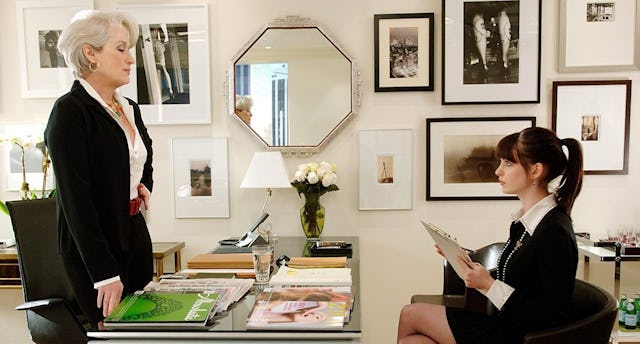 Meryl Streep and Anne Hathaway in 'The Devil Wears Prada' (2006).