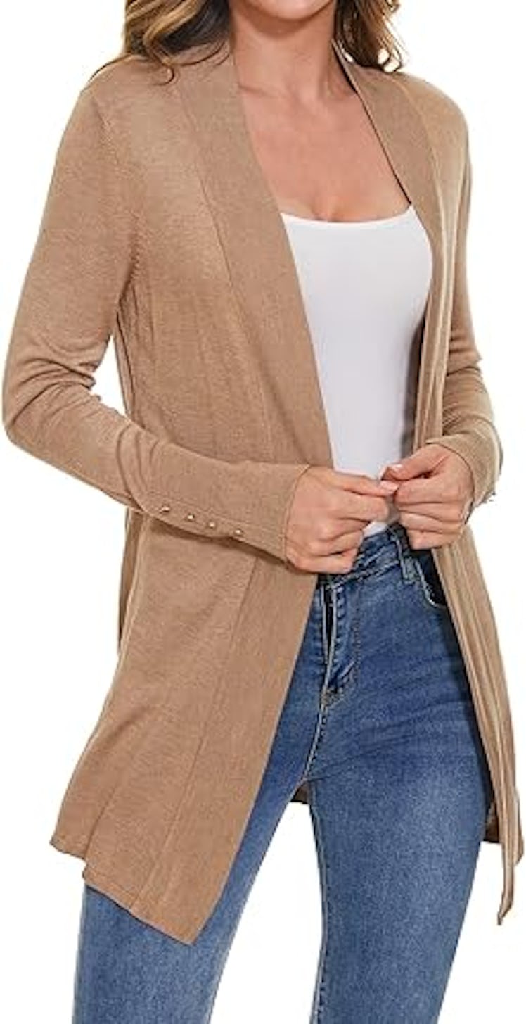 ROW 8 ROW Open Front Cardigan