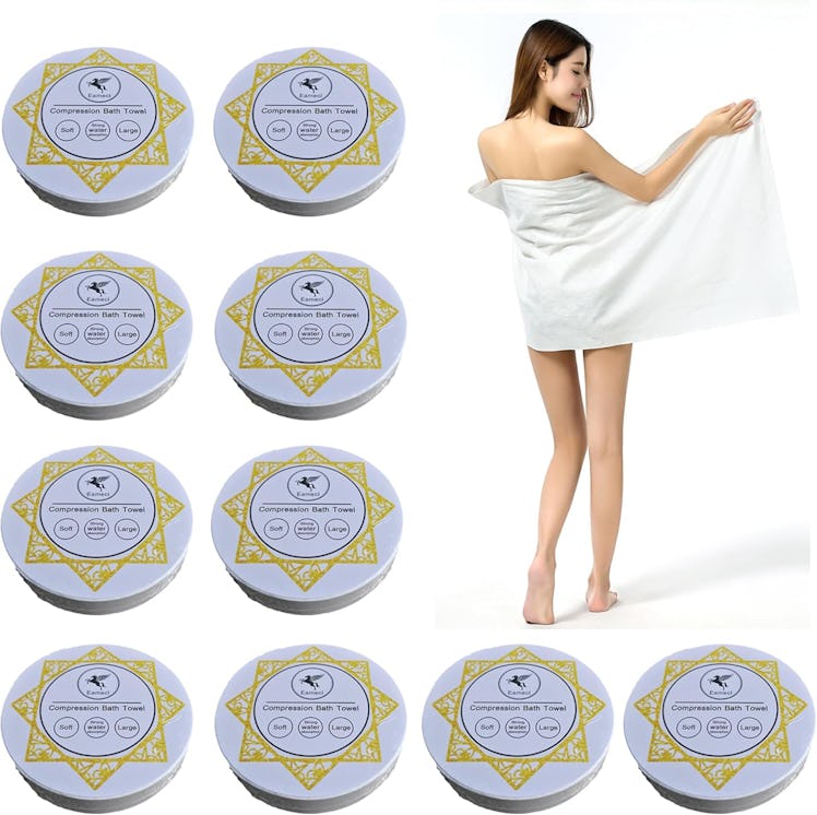 Eamecl Bath Towel Tablets (10 Pieces)