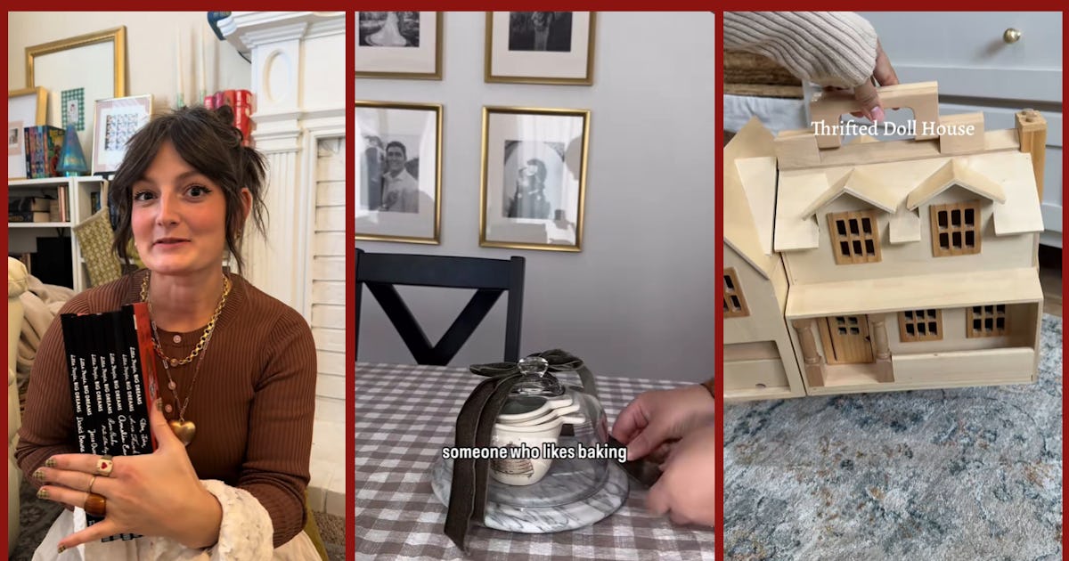 These Thrifted Christmas Gift Ideas From TikTok Are Inexpensive & Sustainable