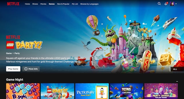 You can now play games on Netflix through the new Party Games Collection.