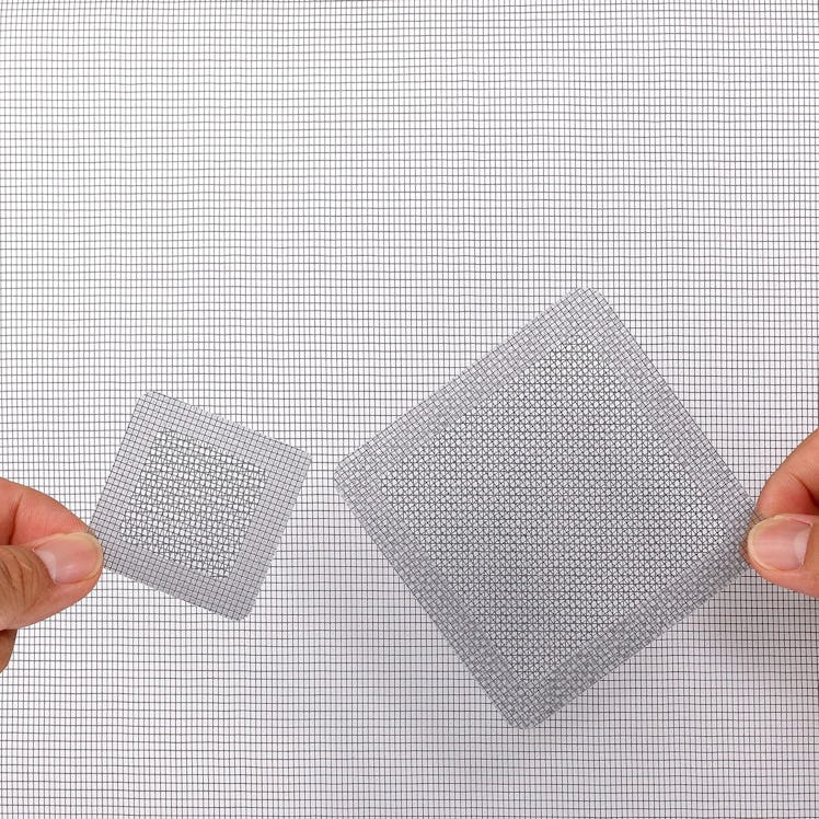 by.RHO Window and Door Screen Repair Patch Kit (25 Pieces)