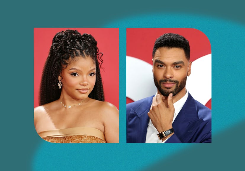 Halle Bailey and Regé-Jean Page, who star together in new rom-com movie 'You, Me, and Tuscany.' Phot...