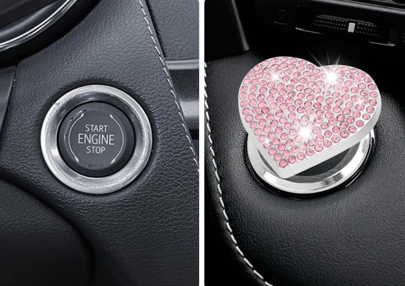 IHOTDER Bling Button Cover 