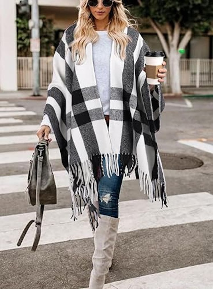 Bestshe Open Front Poncho