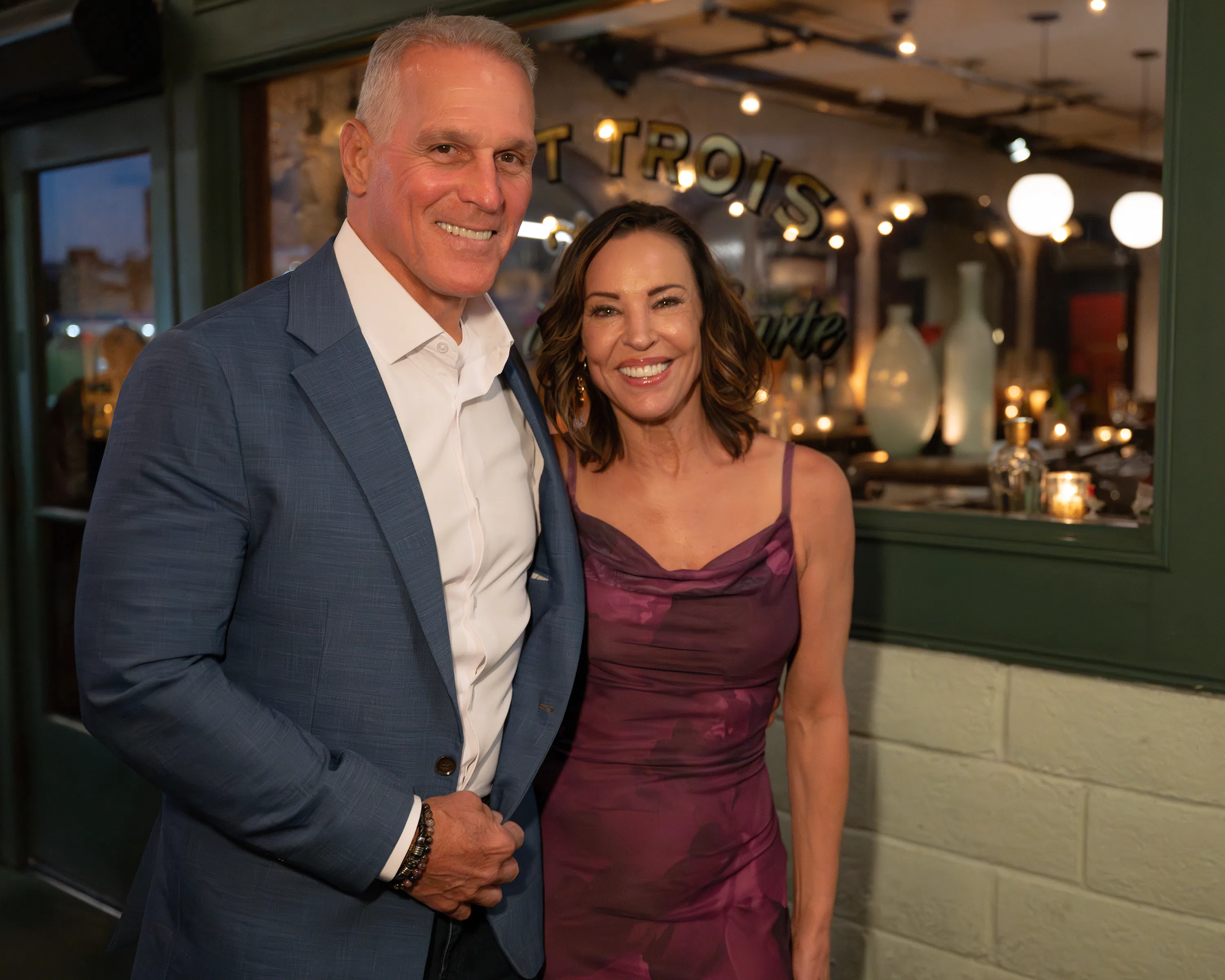Mel and Debbie on The Golden Bachelor. Photo via ABC