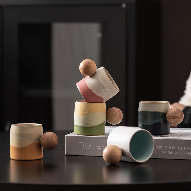 Dicmracy Ceramic Espresso Cups (2-Pack)