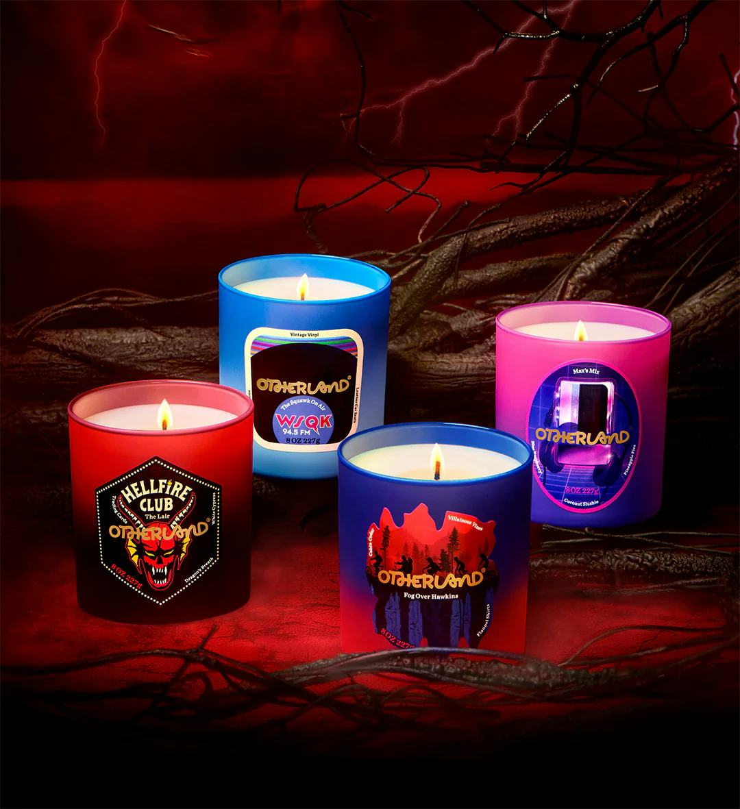 I tried Otherland's 'Stranger Things'-scented candles. 
