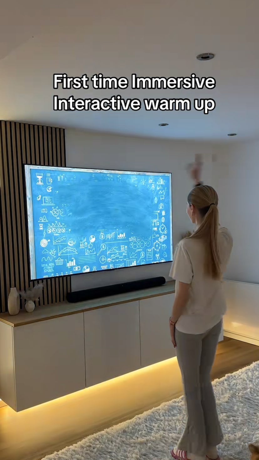 Interactive workout.