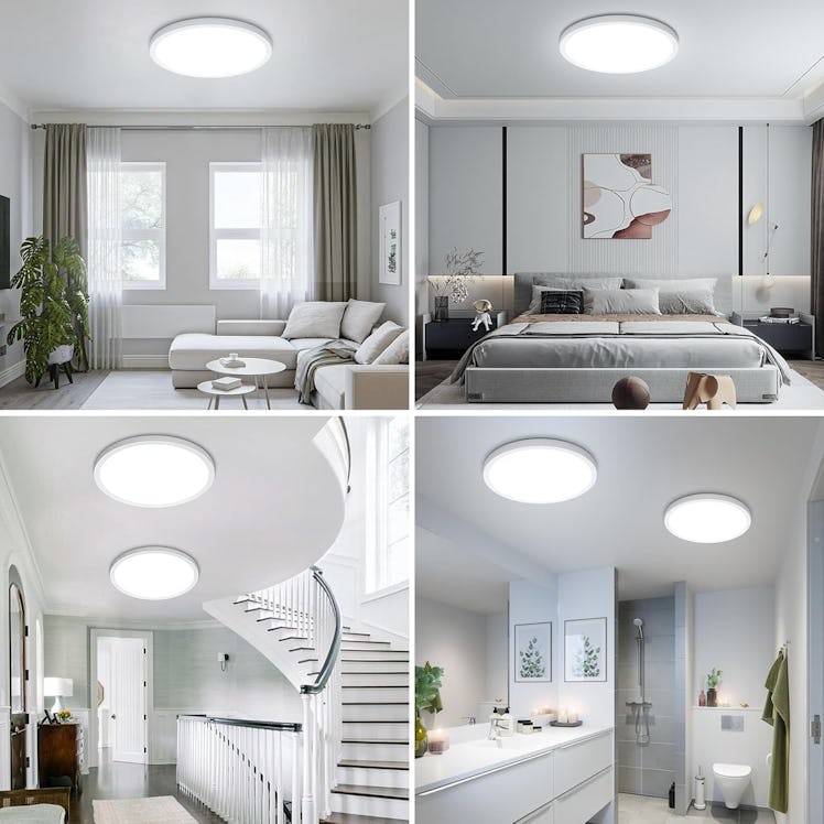 SunRider LED Flush Mount Ceiling Light Fixture