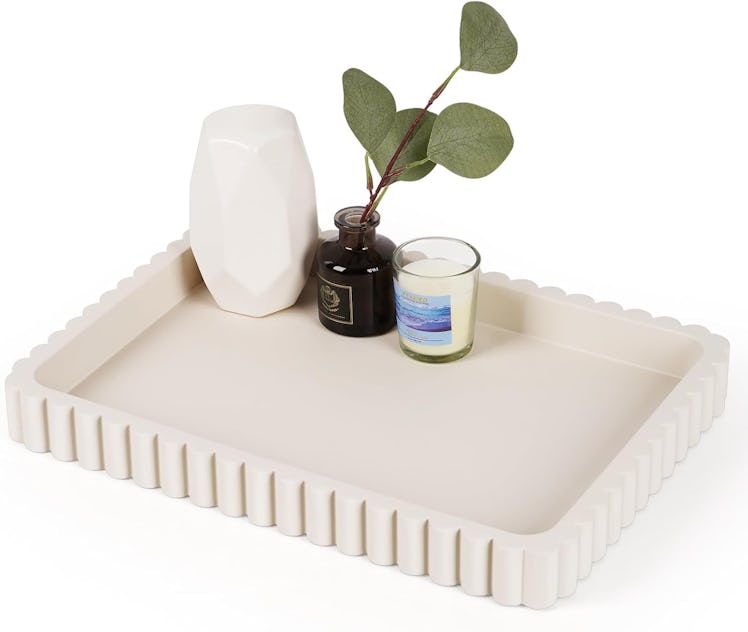 Cathyeen Concrete Decorative Tray