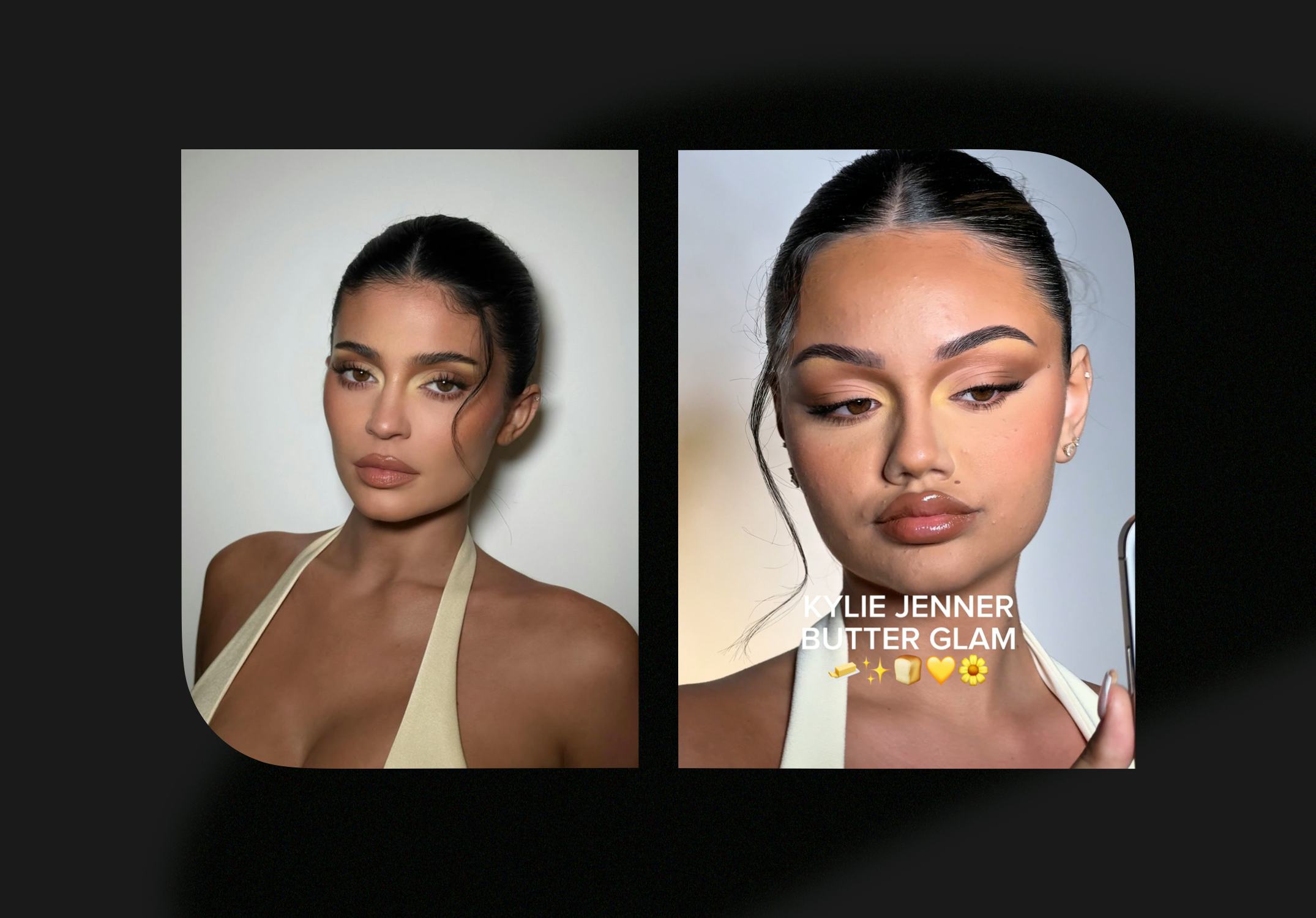 Kylie Jenner's "Butter Glam" Makes Yellow Winter's Coolest Makeup Shade