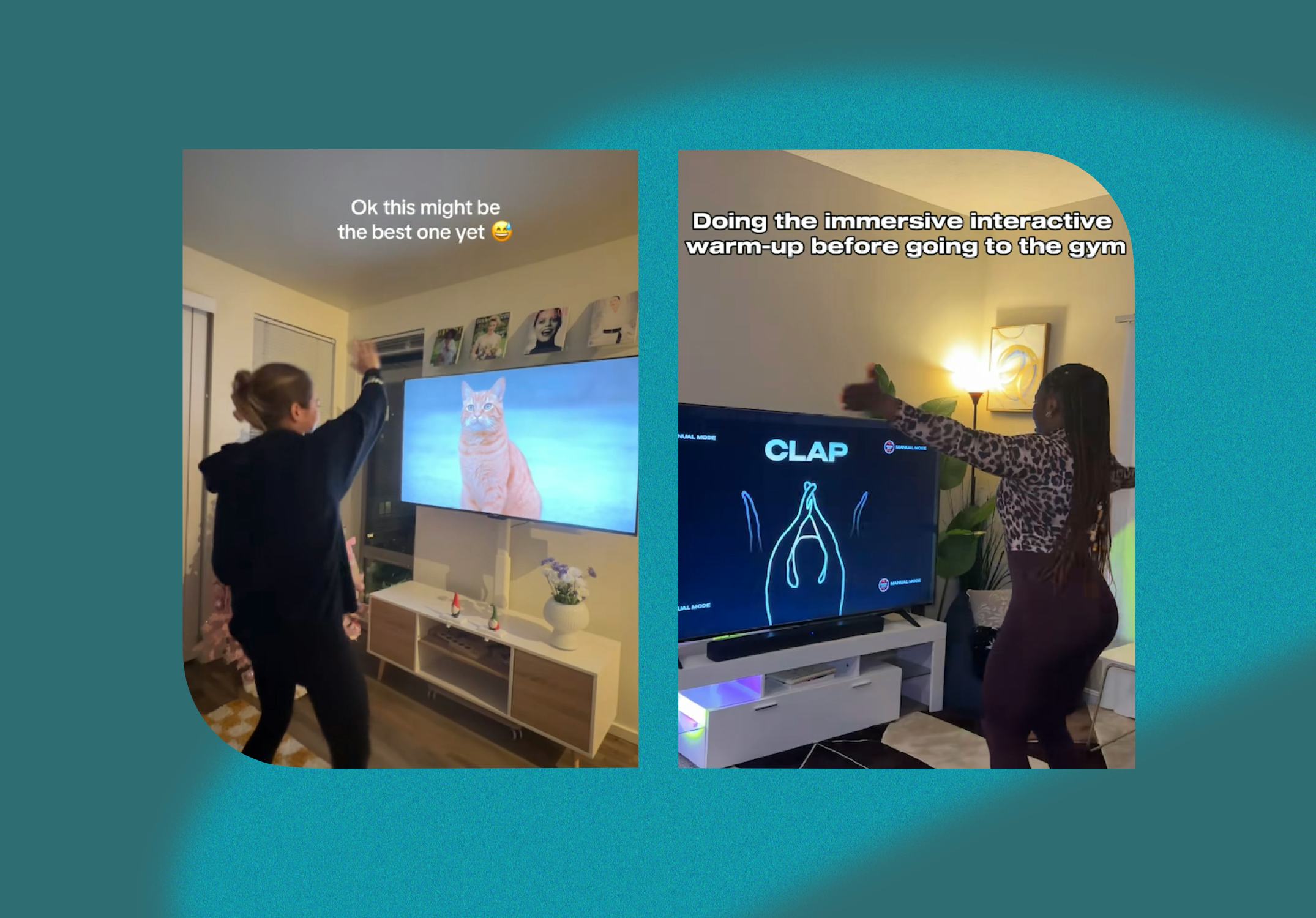 Those Viral "Immersive Workouts" On Your FYP Actually Do The Trick