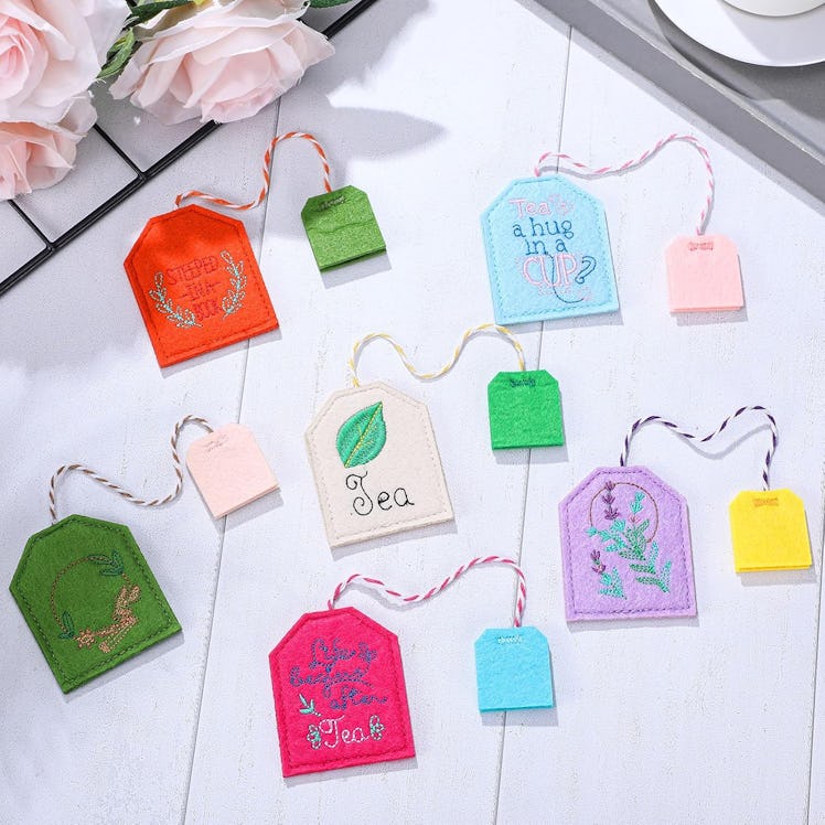 Skyygemm Tea Bag Bookmarks (6 Pieces)