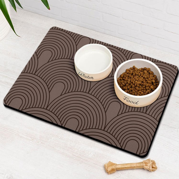 Ayiashiab Dog Food Mat