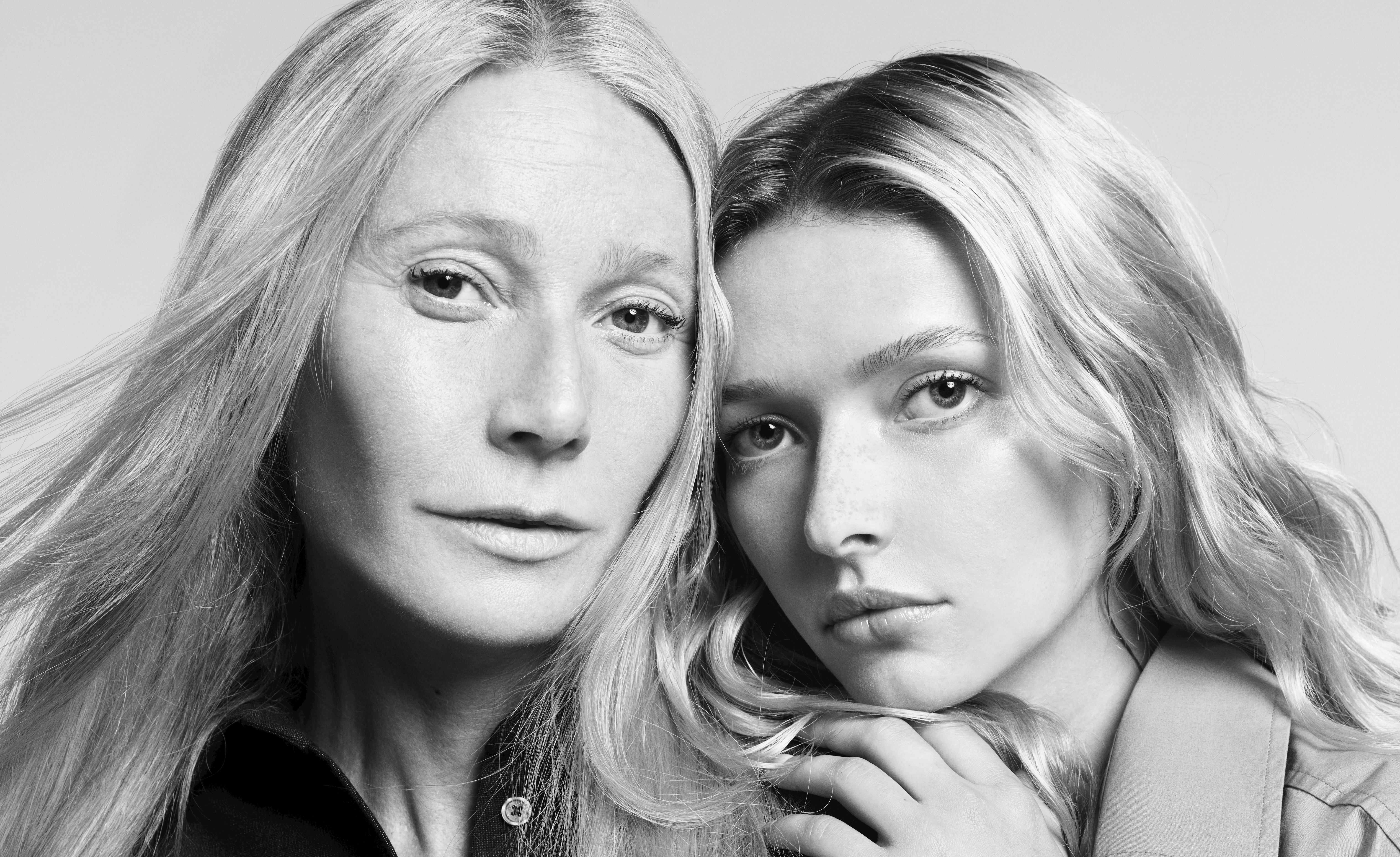 Gwyneth Paltrow and Apple Martin star in a GapStudio campaign. 