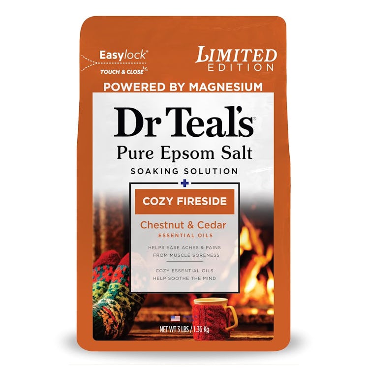 Dr Teal's Epsom Salt Magnesium Soak - Cozy Fireside