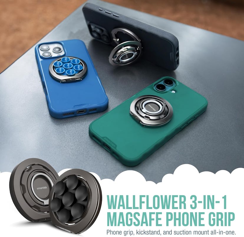Smartish Wallflower 3-in-1 Phone Grip