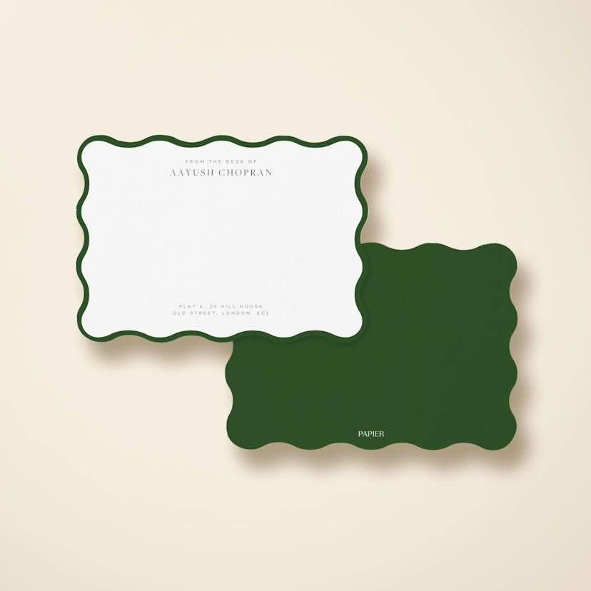 Scalloped Notecard Set