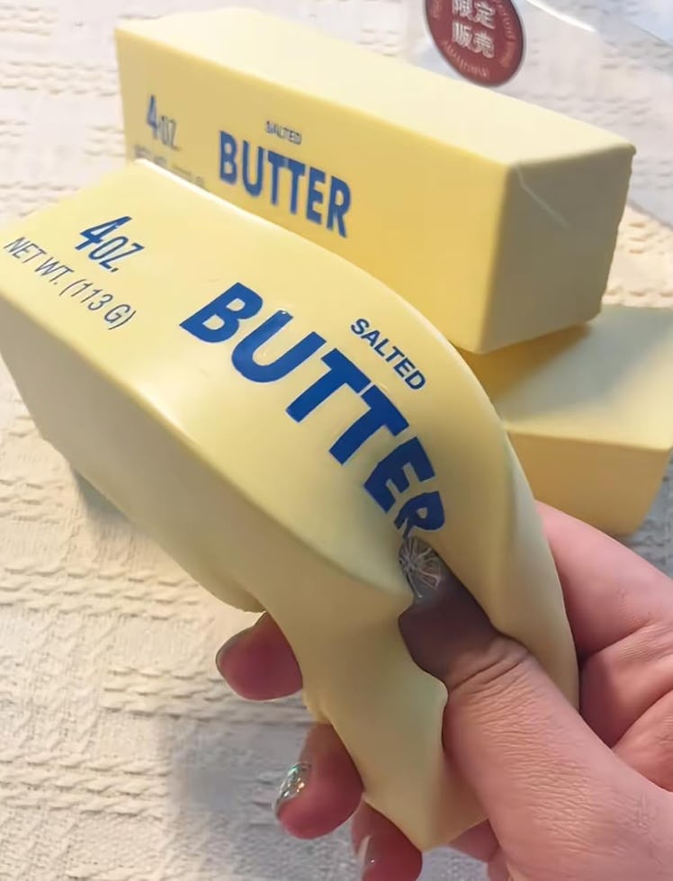 Butter Squishy Stress Toy 