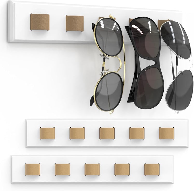 Durmmur Wall-Mounted Sunglasses Organizers (3-Pack)
