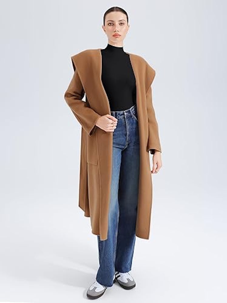 REORIA Turtleneck Lined Bodysuit 